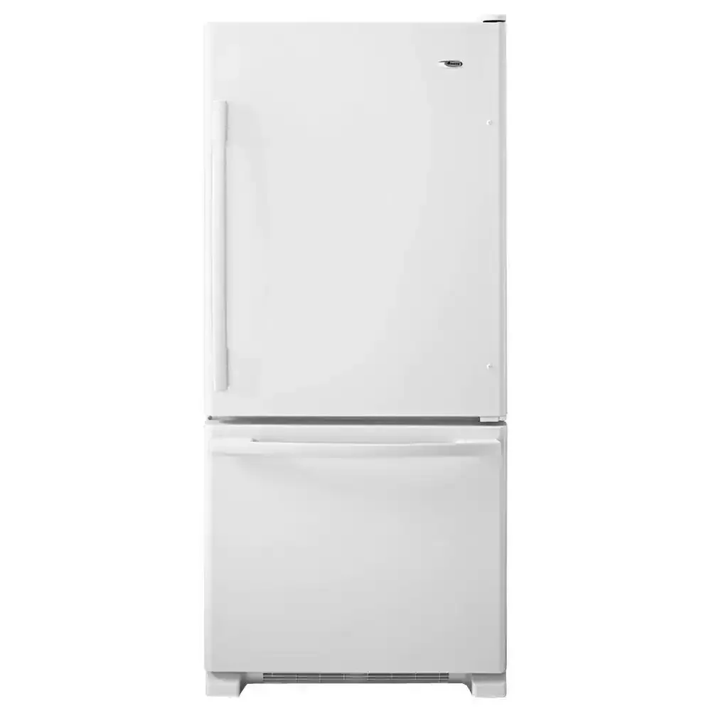 Amana 18.5 Cu. Ft. Bottom-Freezer Refrigerator with EasyFreezer Pull-Out Drawer - White