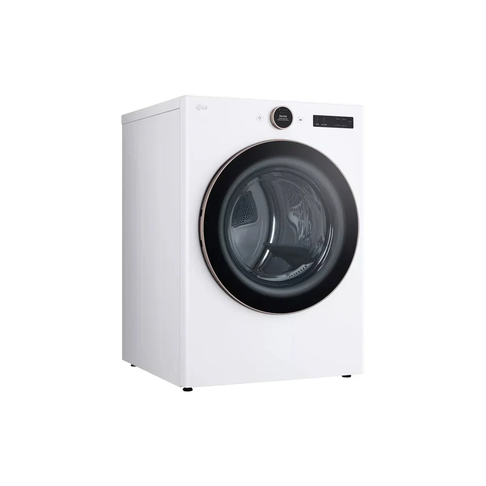 LG 7.4 Cu. Ft. Front Load Gas Dryer with AI Sensor Dry and TurboSteam™ - White
