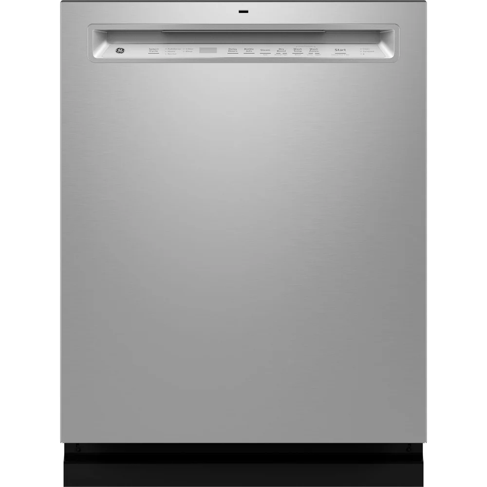 GE 24" Built-In Dishwasher with Advanced Cleaning Technology and Stainless Steel Finish