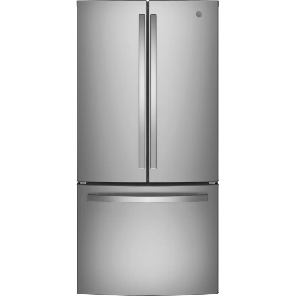 【adgj67】 GE GNE27JYMFS – GE 27 cu. ft. French Door Refrigerator with Ice