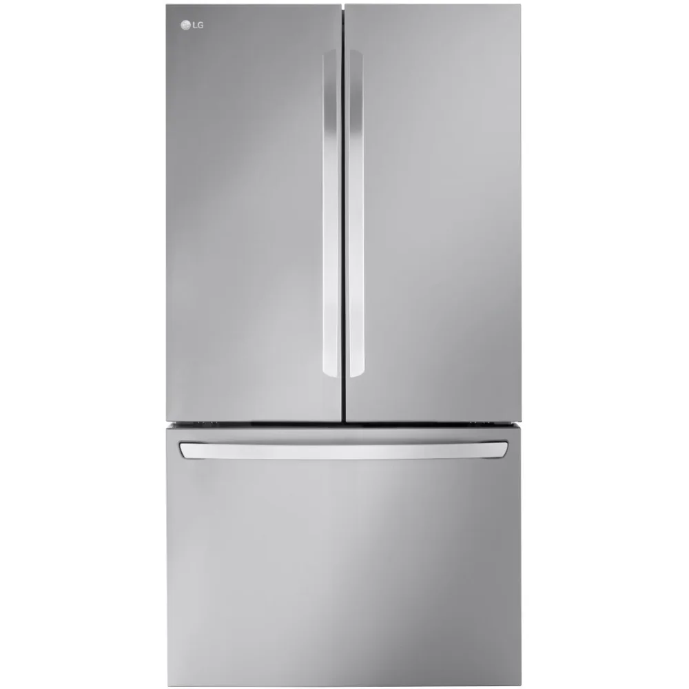 LG 32 cu. ft. Smart Depth MAX French Door Refrigerator with Wi-Fi and Glide N' Serve Drawer