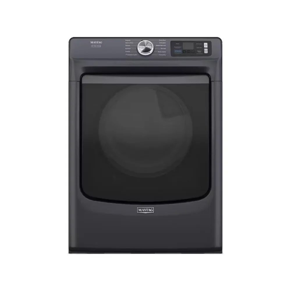 Maytag 7.4 Cu. Ft. Smart Gas Dryer with Pet Pro Option and Extra Power - Midnight Steel