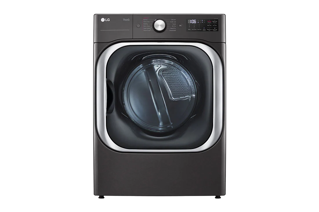 LG 9 cu. ft. Smart wi-fi Enabled Front Load Gas Dryer with TurboSteam™ and Built-In Intelligence