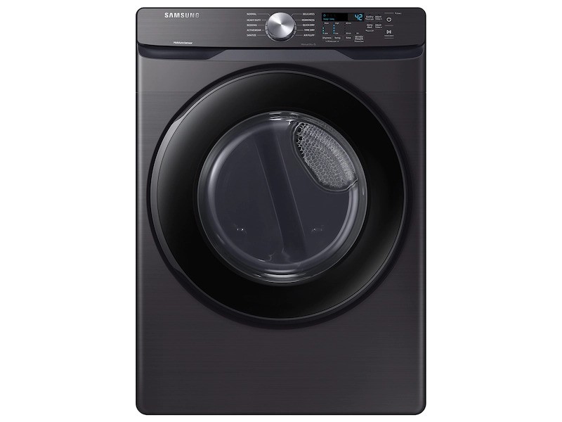 Samsung 7.5 cu. ft. Electric Dryer with Sensor Dry in Brushed Black