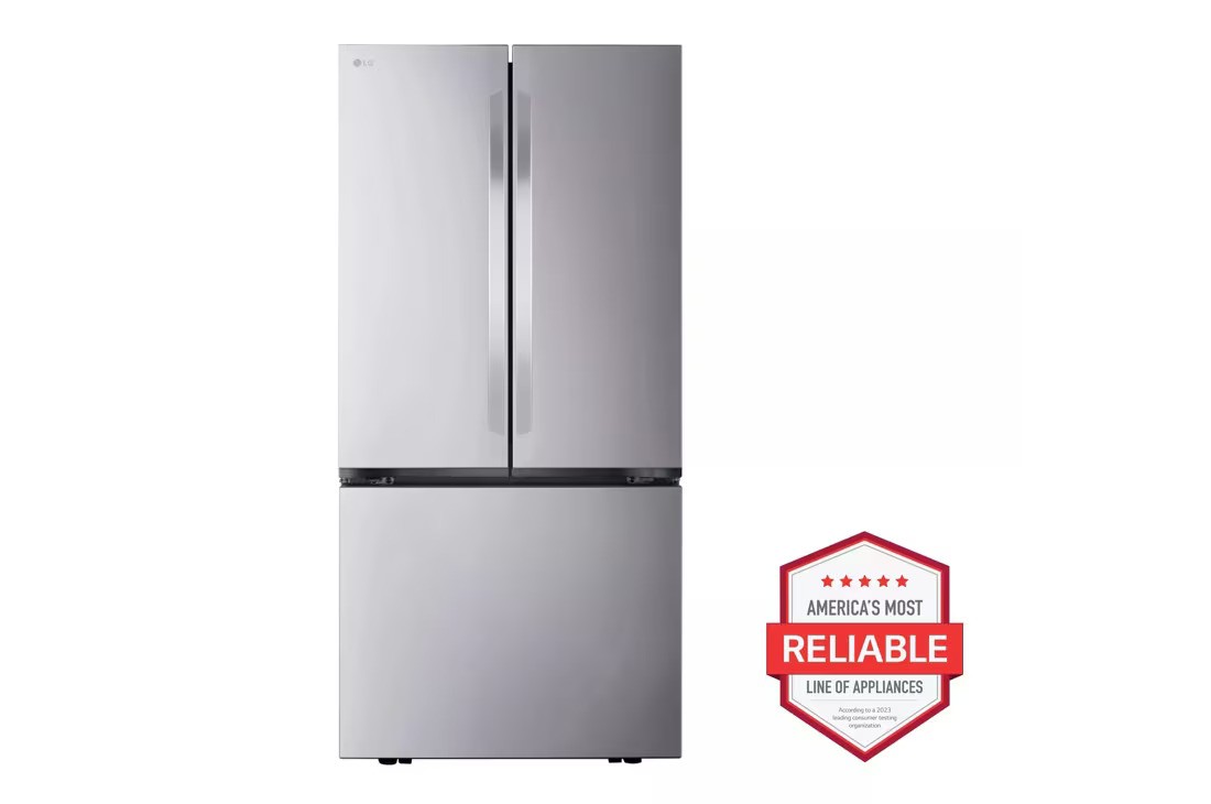 LF21G6200S LG 21 cu. ft., 3-Door French Door, Counter-Depth MAX™ Refrigerator (Copy)