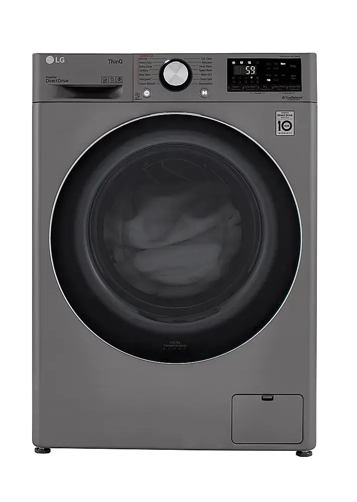 LG  2.6 cu. ft. Front Load Washer & Dryer Combo WM3555HVA