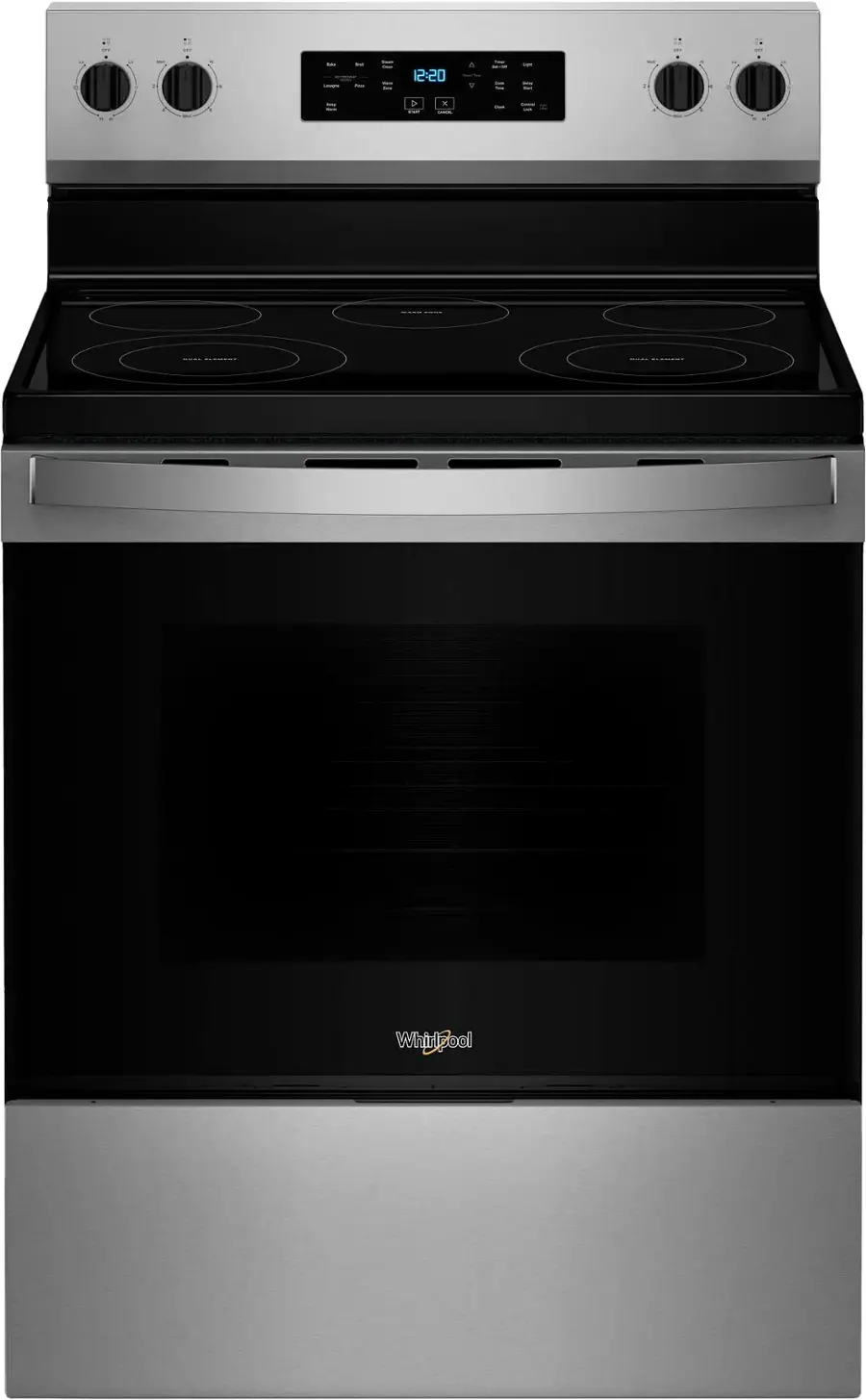 WFES3330RS Whirlpool 30-inch Electric Range with Steam Clean