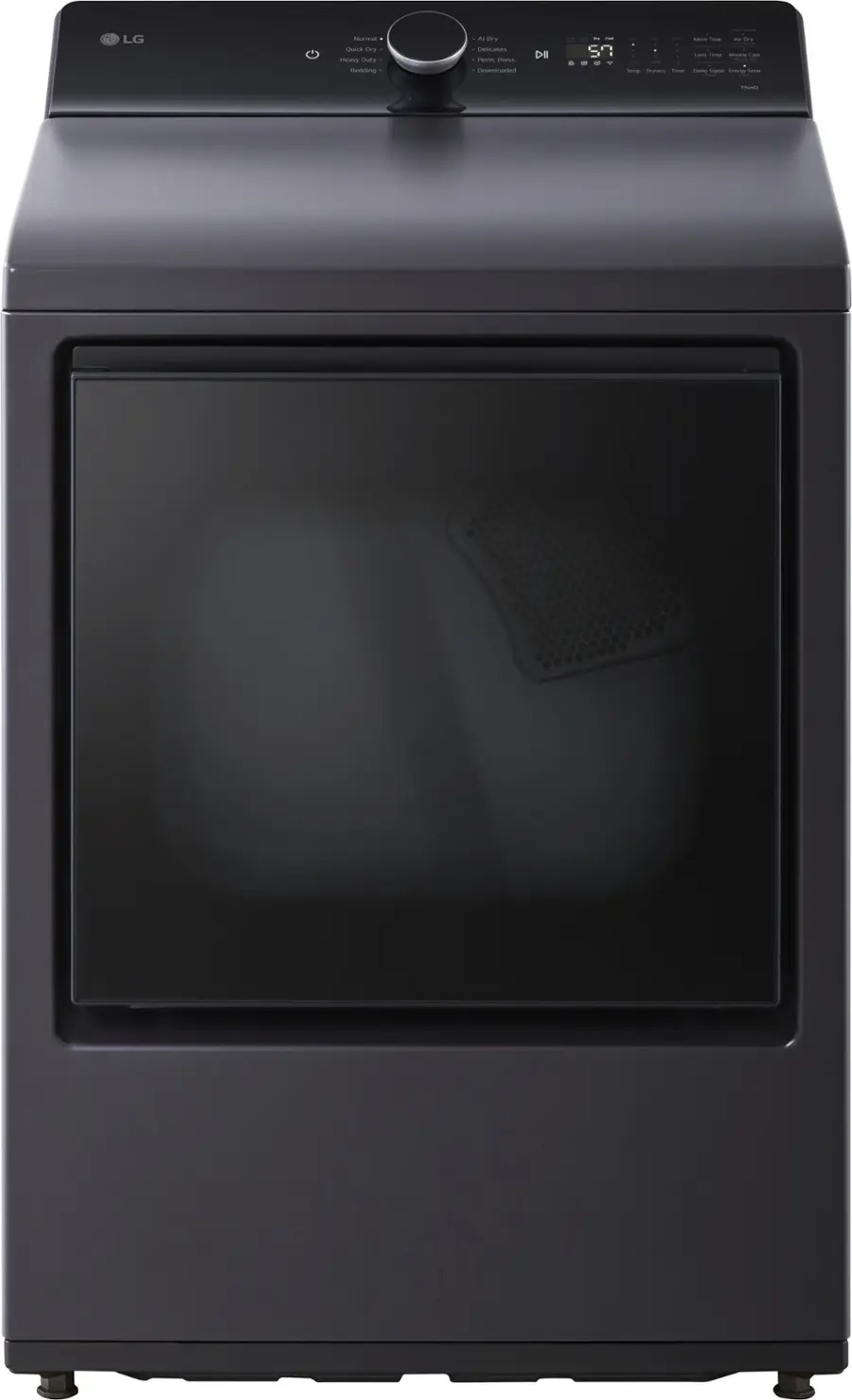 DLG8401BE LG – 7.3 Cu. Ft. Smart Gas Dryer with EasyLoad Door – Matte Black