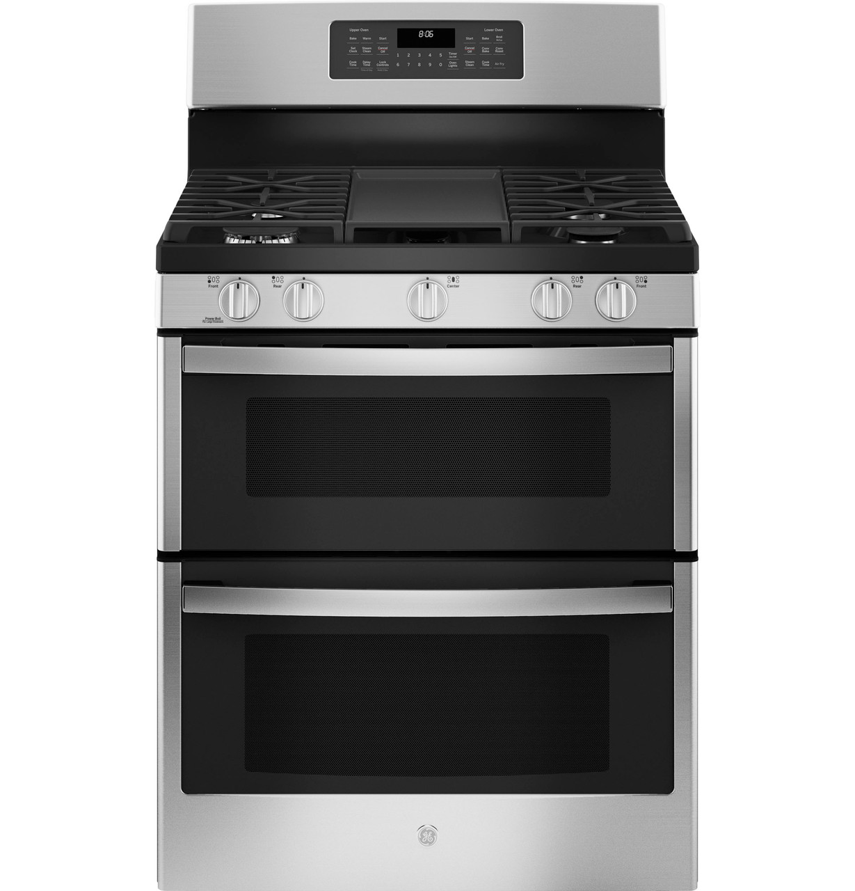 JGBS86SPSS GE 30″ Free-Standing Gas Double Oven Convection Range